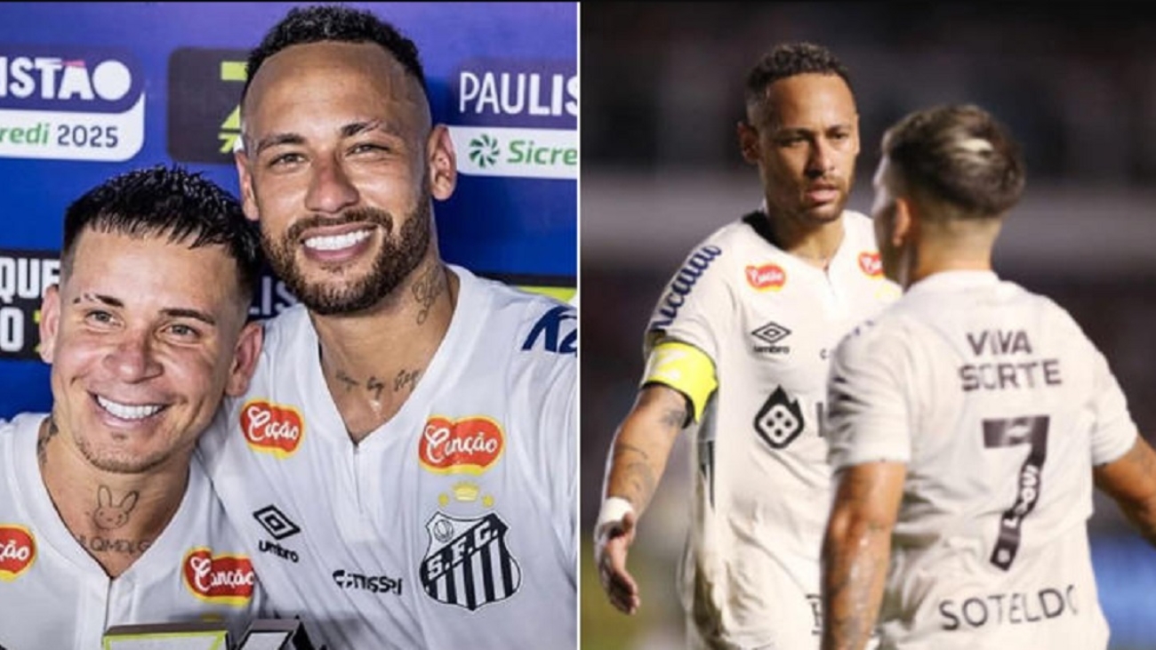 Neymar-bromeo-sobre-la-estatura-de-Soteldo-su-nuevo-companero-de-equipo-Foto-Archivo