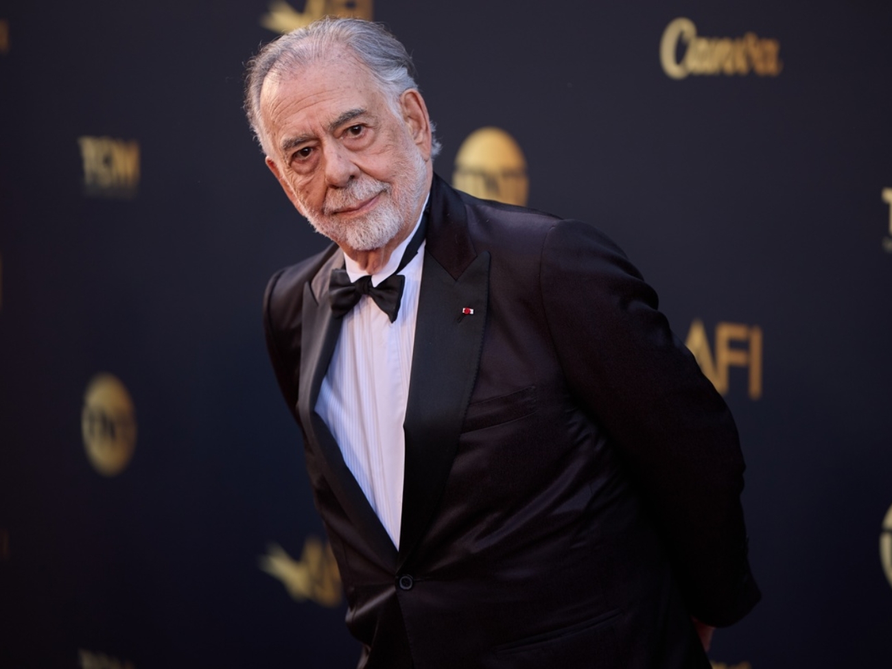 LOS ANGELES (United States), 27/04/2025.- Francis Ford Coppola arrives to the American Film Institute Life Achievement Award Gala at the Dolby Theatre in Los Angeles, California, USA, 26 April 2025. Coppola is the recipient of the 50th AFI Life Achievement Award, a singular distinction bestowed upon artists whose work has stood the test of time.  EFE/EPA/ALLISON DINNER