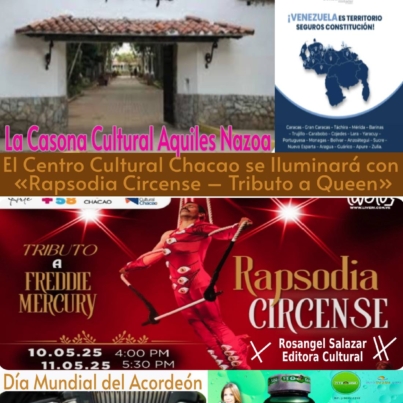 Cartelera Cultural 6 May
