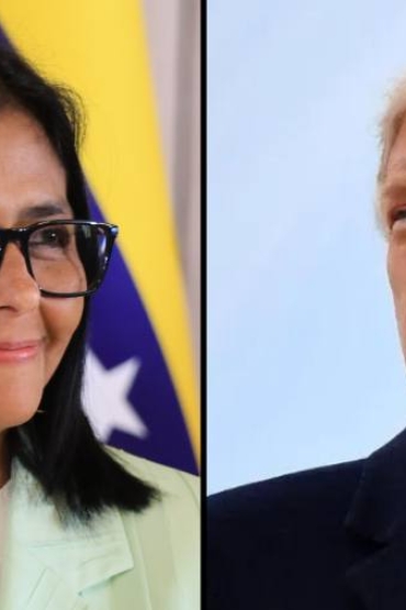 delcy-rodriguez-y-donald-trump-57290