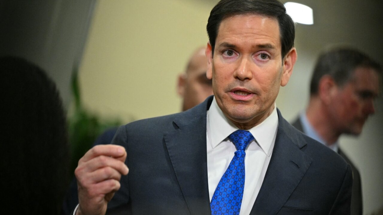 US Secretary of State Marco Rubio arrives to brief Senators on US military action in Iran, at the US Capitol in Washington, DC on March 3, 2026. The United States hit hundreds of targets across Iran, and Israel expanded its bombing to Lebanon on Monday as President Donald Trump vowed to avenge the first US deaths in the war he launched to topple Tehran's ruling clerics. Iranian forces fired missiles and drones across the Middle East, killing people in Israel and the United Arab Emirates, in retaliation for the conflict that began February 28 with the death of Iran's supreme leader, Ayatollah Ali Khamenei. (Photo by Mandel NGAN / AFP)