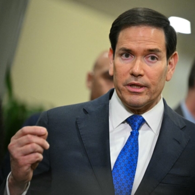 US Secretary of State Marco Rubio arrives to brief Senators on US military action in Iran, at the US Capitol in Washington, DC on March 3, 2026. The United States hit hundreds of targets across Iran, and Israel expanded its bombing to Lebanon on Monday as President Donald Trump vowed to avenge the first US deaths in the war he launched to topple Tehran's ruling clerics. Iranian forces fired missiles and drones across the Middle East, killing people in Israel and the United Arab Emirates, in retaliation for the conflict that began February 28 with the death of Iran's supreme leader, Ayatollah Ali Khamenei. (Photo by Mandel NGAN / AFP)